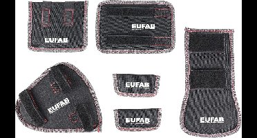 Fietsentransportbeschermingsset, framebescherming, 6-delig