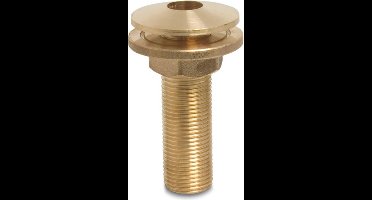 Profec Nr. 1147 Doorvoer messing 1" buitendraad 40bar