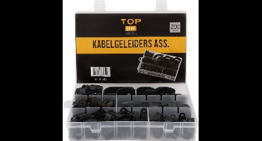 Topgear Kabelgeleiders - 6 Maten - Duurzaam en Herbruikbaar - Voor Thuis en Professioneel Gebruik