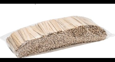 IJslollystokjes | Naturel | 1 x 11.5 cm | 1000 stuks