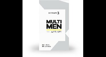 Body & Fit Multi Men - Multivitamine Man - Voedingssupplement voor Mannen - 60 Tabletten