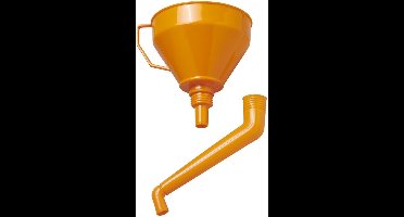 ProPlus Trechter met filter en elleboogtuit - 16 cm - Voor moeilijk bereikbare plaatsen Tést