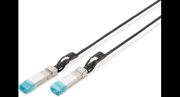 Digitus DN-81225 Glasvezel kabel 7 meter SFP+ Zwart