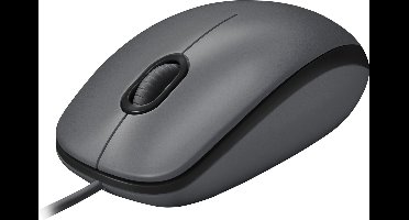 Logitech M100 - Bedrade Muis - USB - Plug & Play - Zwart