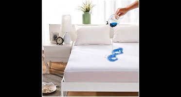 Blumtal Matrasbeschermer 90 x 200cm - Waterdichte Matrasonderlegger - Badstof - Terry - Set van 2