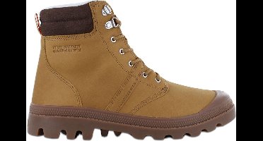PALLADIUM PallaBrousse SC Sportcuff WP+ - Heren Laarzen Schoenen Boots Leer Bruin 08841-203-M - Maat EU 45 UK 10.5