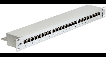 DeLOCK 43300 patch paneel 1U