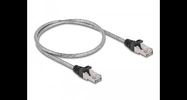 RJ45 kabel CAT6a u/ftp met metalen jas 0,5 m