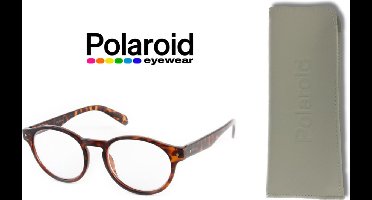 Leesbril Polaroid PLD0021 donker/havanna