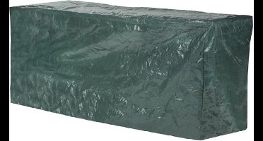 Toolland Beschermhoes voor barbecue, groen, rechthoekig, 165 cm x 90 cm x 63 cm
