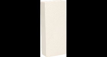 Gerimport Waterverdamper - ivoor wit - keramiek - 400 ml - radiatorbak luchtbevochtiger - 7,4 x 17,7 cm