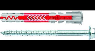 Fischer plug Duopower 10x80mm met schroef