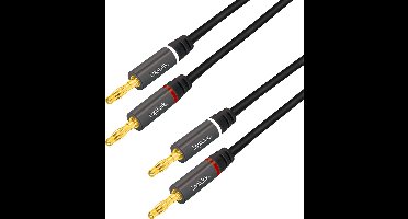 CA1211 - 2 x Banana - Male - 2 x Banana - Male - 5 m - Black