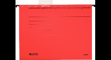 Alpha - A4 - Cardboard - Red - Plastic - 348 mm - 260 mm