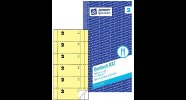 Avery 832 - 300 pc(s) - Yellow