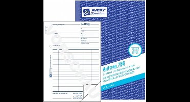 Avery 756 - Blue - White - Paper - 148 mm - 210 mm