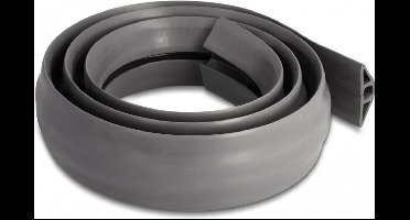 PVC -kabelkanaal flexibel 50 x 13 mm - lengte 1,5 m grijs