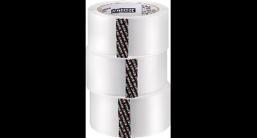 PARKSIDE Verpakkingstape - 3 stuks 66m - Hoge Kleefkracht Tape - Transparant Plakband Dozen