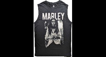 Bob Marley - Marley B&W Tanktop - M - Zwart