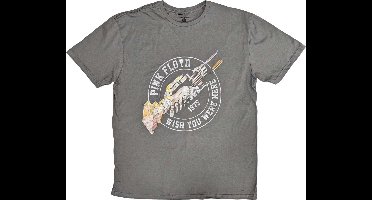Pink Floyd - Wish You Were Here 1975 Heren T-shirt - L - Grijs