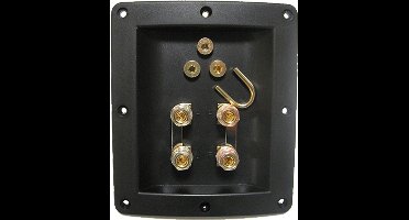 Dynavox Luidspreker Aansluiting - Verguld - 150x130mm