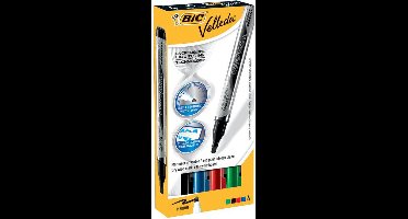 Whiteboardmarker bic liquid rond m assorti | 96 stuks