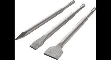 IRWIN Set SDS+ Beitels 3PCS (puntbeitel, vlakbeitel, spadebeitel)