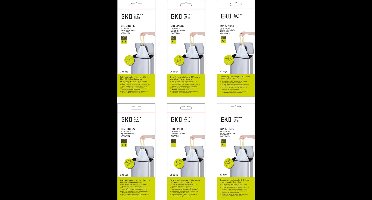 EKO - Afvalzakken 30.3 ltr (F1) (6x20 stuks) - - wit - Afvalzak