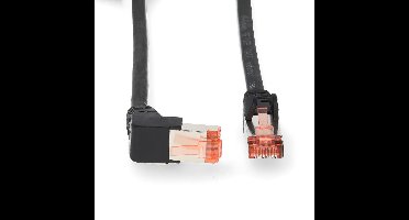 Nedis CAT6 Netwerkkabel - RJ45 Male - RJ45 Male - SF/UTP - 5.00 m - Rond - LSZH - Zwart - Envelop
