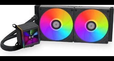 Lian Li GALAHAD II LCD 280 AIO - Vloeistof-koelsysteem processor - Afmeting radiator: 280 mm