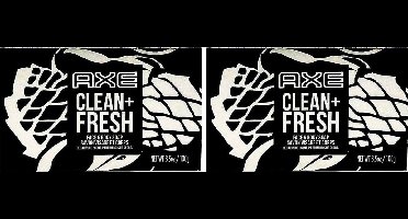 Axe Zeep - Clean + Fresh - 2 x 100 Gram