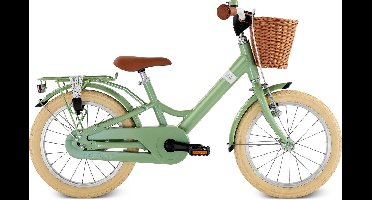 Puky Kinderfiets 16 Youke in retro groen