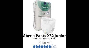Abena Pants Junior Premium XS2 - 18 x absorberende broekjes - absorptie 1500 ml