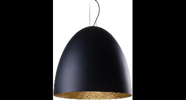 Lyora Zwarte hanglamp Egg XL Ø 75cm - 9026