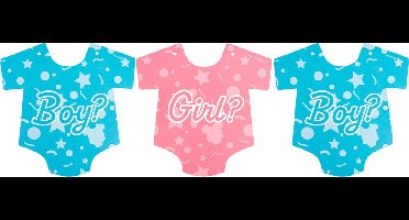 Flag banner - Gender reveal