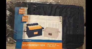 Nylon Handy box- Opvouwbare opbergdoos - 36x27x19 cm - Per 2 stuks geleverd