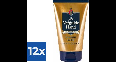 Vergulde Hand Aftershave Balsem 100 ml - Voordeelverpakking 12 stuks