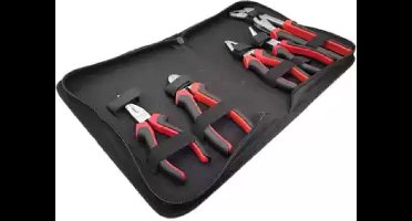 Weber tools 5 delig tangen set-Waterpomptang-Combinatietang-Spitsbektang recht-Zijkniptang-Spitsbektang gebogen