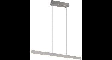 TRIO HELIOS - Hanglamp - Geborsteld aluminium - incl. 1x SMD 28W - 4 Niveaus touchschakelaar - Aanpasbare lichtkleur