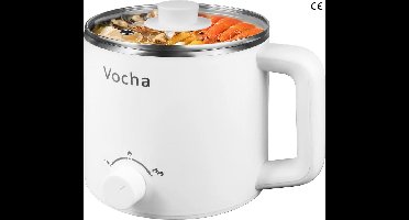 Voorraadpot - Elektrisch - Roestvrij - 1,6L Voorraadpot - Kookpot - Elektrisch - Roestvrij - 1,6L Capaciteit - Ideal voor Soep - Pasta - Havermout - KnoedelsCapaciteit - Ideal voor Soep - Pasta - Havermout - Knoedels