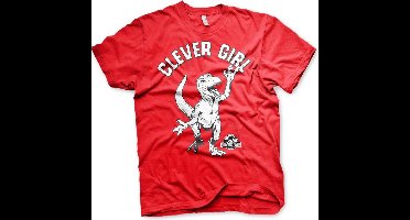 Jurassic Park Clever Girl T-Shirt Red-S