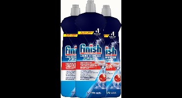 Finish Glansspoelmiddel Regular - 3x170 Afwasbeurten - 3x800 ml