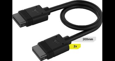 Corsair iCUE LINK Cable - 20 cm - zwart