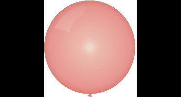 Topballon metallic rosé goud 6 stuks - 91 cm