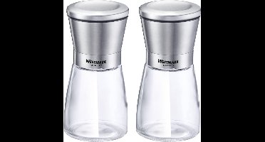 WESTMARK Kruidenmolens roestvrij staal, 2 stuks