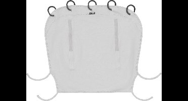 Dooky Universal Cover Zonnescherm Kinderwagen - UV bescherming voor je kind - Zonnedoek Buggy - Uni Grijs