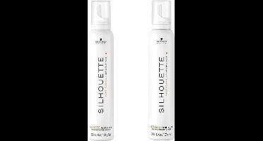 Schwarzkopf Haarlak Schwarzkopf Silhouette Flexible Hold Mousse - voordeelverpakking - 2 x 500ml