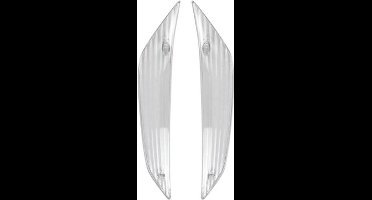 Knipperlichtglas Set Voor Piaggio Zip 2000 Helder (Voorkant)