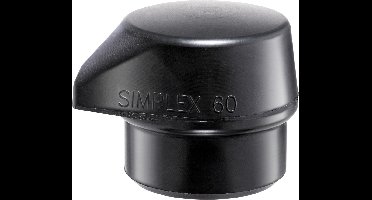 Hamerhoofd met zacht oppervlak Kop d.80mm 2/5 HALDER