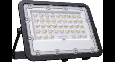 Zwarte solar buiten wandlamp Nestor - 60W